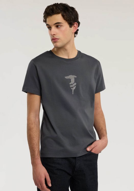 Trussardi Jeans Μπλούζα της σειράς Print - G0438000095 N023 Dark Grey
