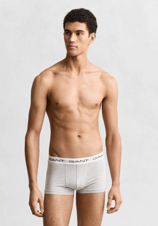 GANT Pack 3 Boxers της σειράς Trunk - 900023003 094 Light Grey Melange