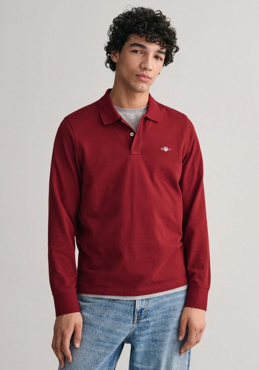 GANT Polo Μπλούζα της σειράς Shield - 2230-1 G0604 plumped red