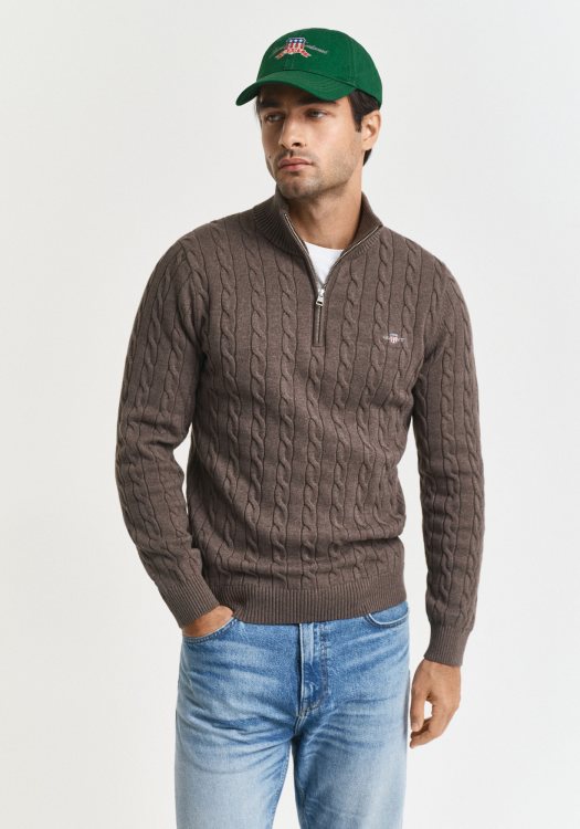 GANT Pullover της σειράς Cable - 8050603 290 seawood melange