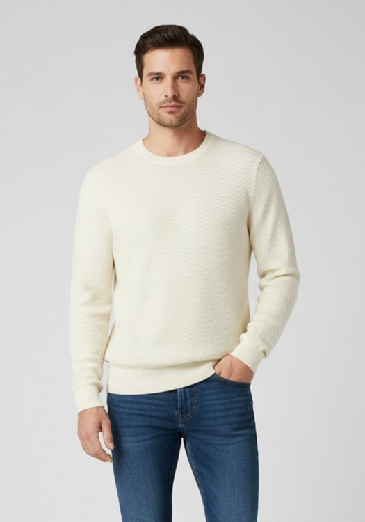 GANT Sweater της σειράς Crew Neck - 8050262 130 Cream