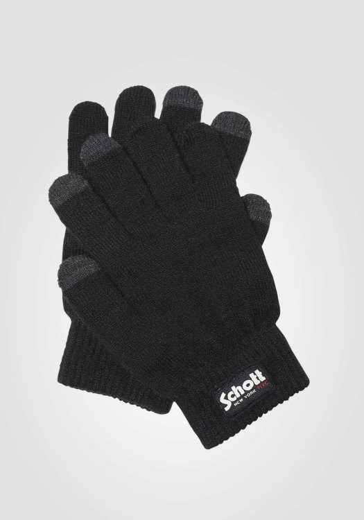 Schott N.Y.C Γάντια Tactile - GL408 Black