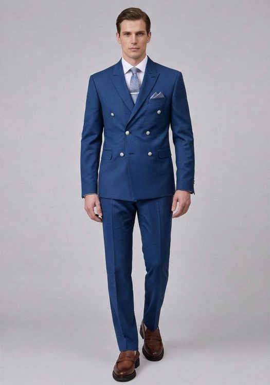 Guy Laroche Κοστούμι της σειράς Cross - GLES11166 10957 12  4 Blue