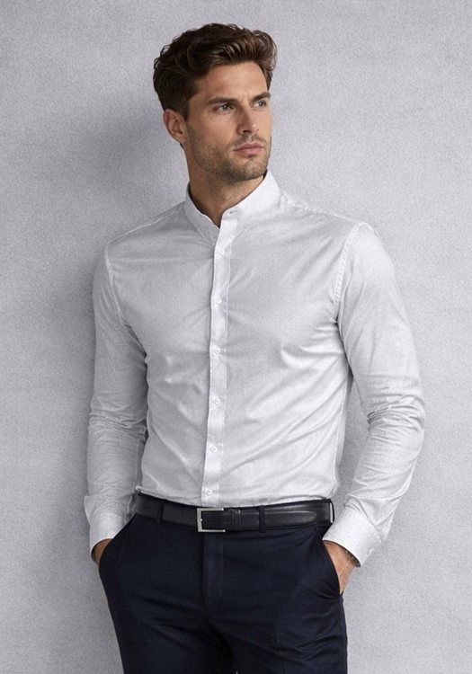 Guy Laroche Πουκάμισο Mao - GLFS18257 MAOB 1-0 White