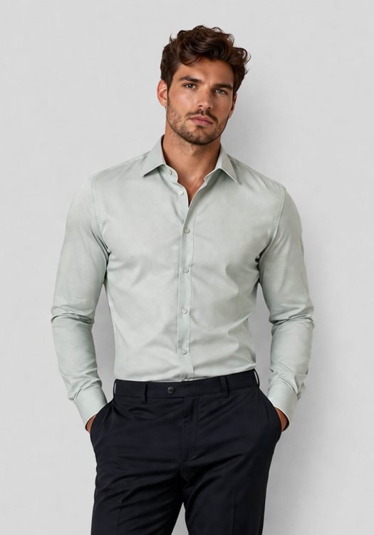 Guy Laroche Πουκάμισο Basic - GLFS18286 /SL 4 Pistachio