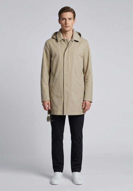 Geox Καπαρντίνα της σειράς Jacopo - M6520U T3336 F5241 Humus