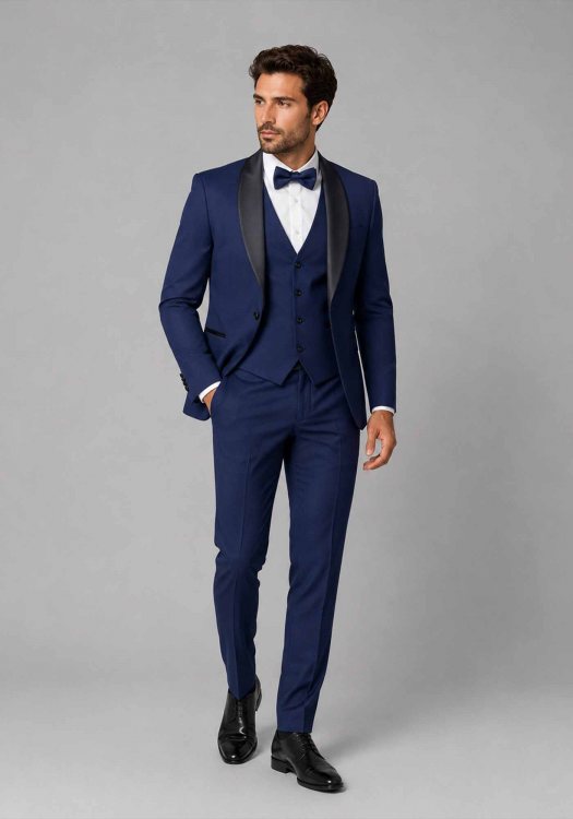 V1969 3 Pieces Κοστούμι Giovanni - 07.37.GIOVANNI Navy