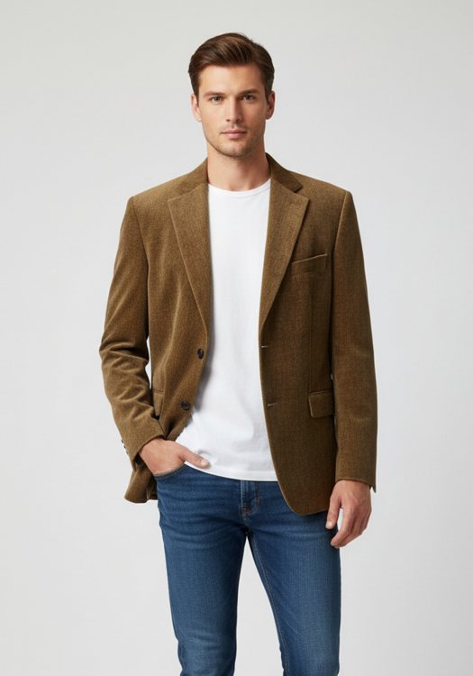 Guy Laroche Velvet Σακάκι της σειράς Velvet - GL723179 22016 2 Brown