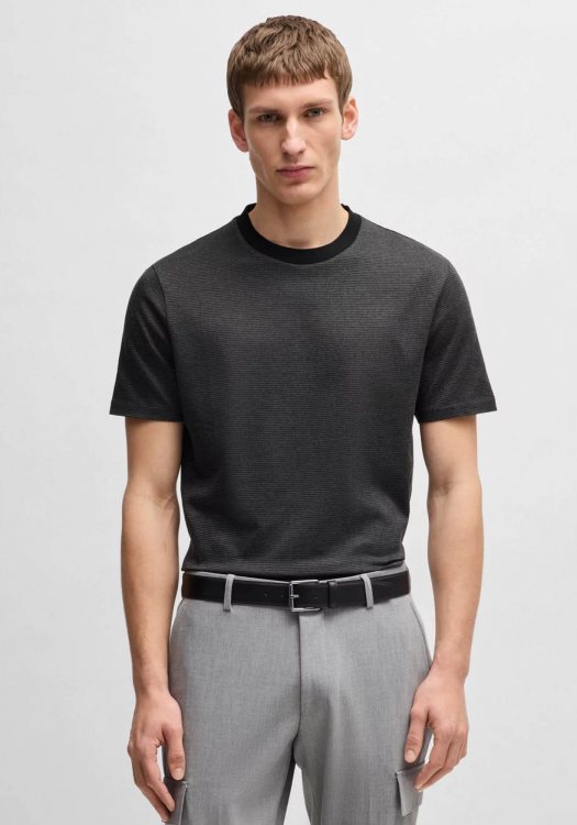 BOSS Κοντομάνικη T-shirt της σειράς Thompson 432 - 50534030 001 Black