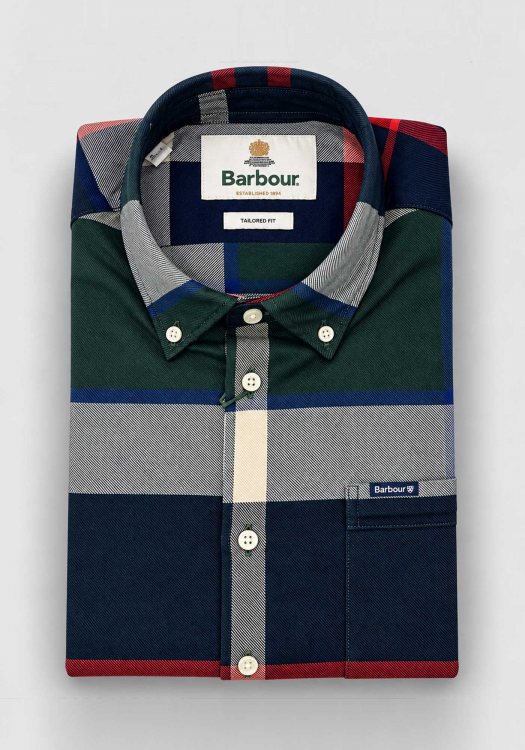 Barbour Πουκάμισο Dunoon - MSH4980 TN57 Evergreen Tartar