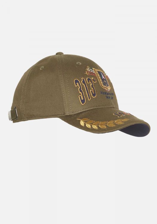 Aeronautica Militare Καπέλο της σειράς Baseball - HA1131 07237 Green