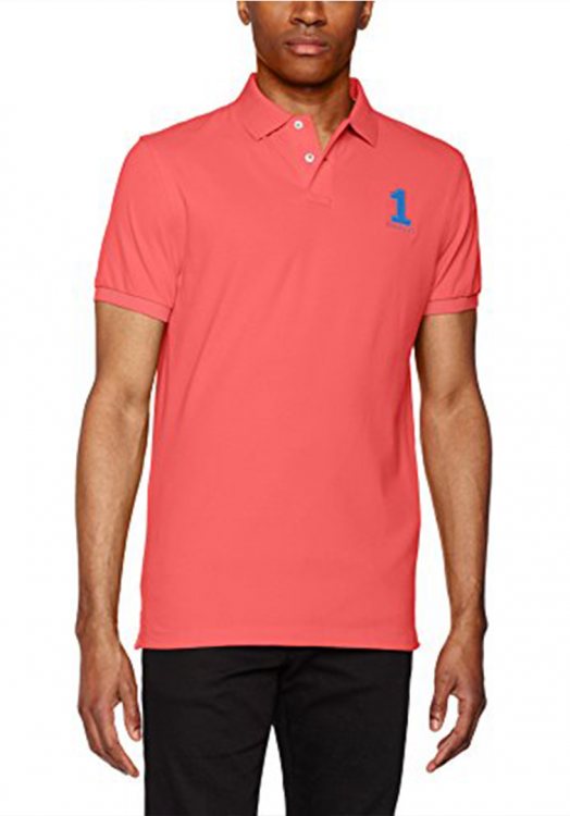 Classic Fit Polo - Coral  179