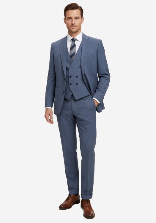 HUGO 3 Pieces Κοστούμι της σειράς Henry/Getlin - 50544674 427 Blue 