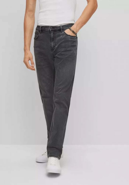 HUGO Jean Παντελόνι της σειράς HUGO 708 - 50476147 022 Dark Grey