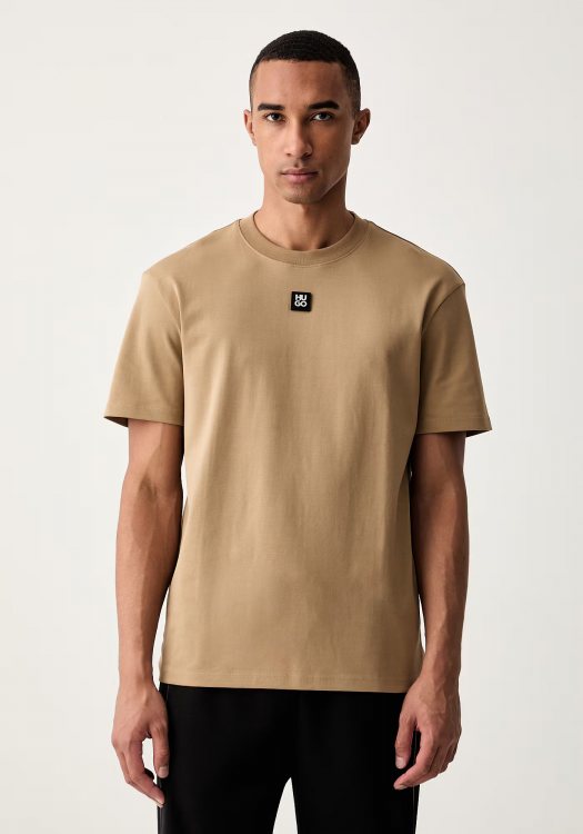 HUGO Κοντομάνικη T-shirt Dalile - 50505201 928 Beige