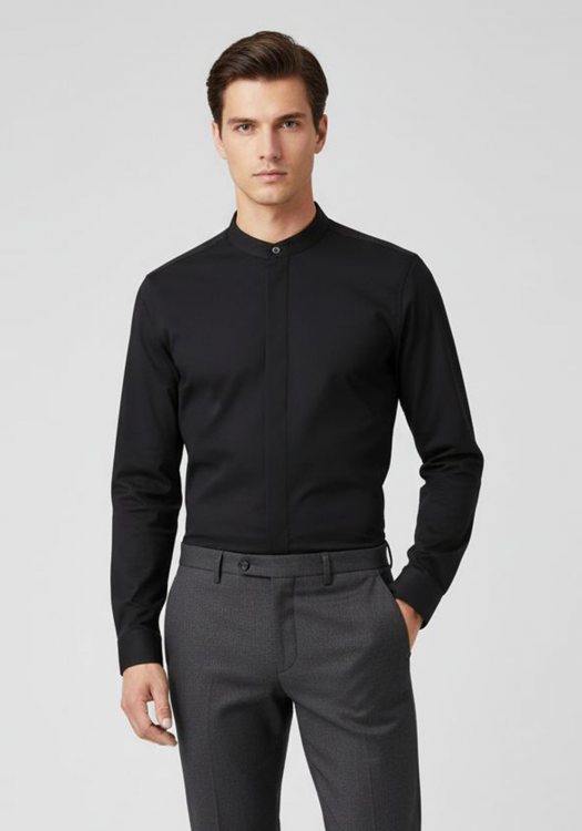 HUGO Πουκάμισο Kaleb - 50554719 001 Black