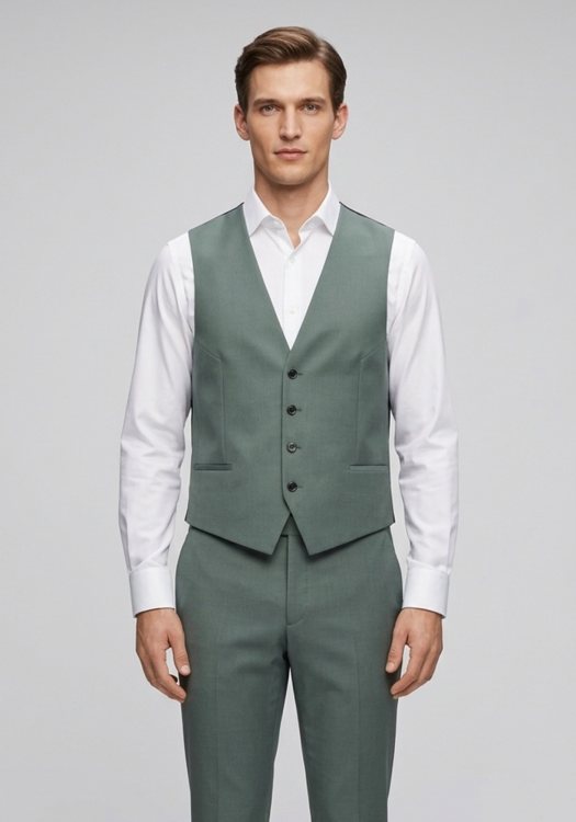 HUGO Γιλέκο της σειράς Vin224 - 50530130 343 Green