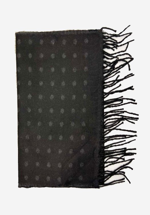 Hamaki-Ho Κασκόλ της σειράς Reversible - SPI223H NG Black/Grey