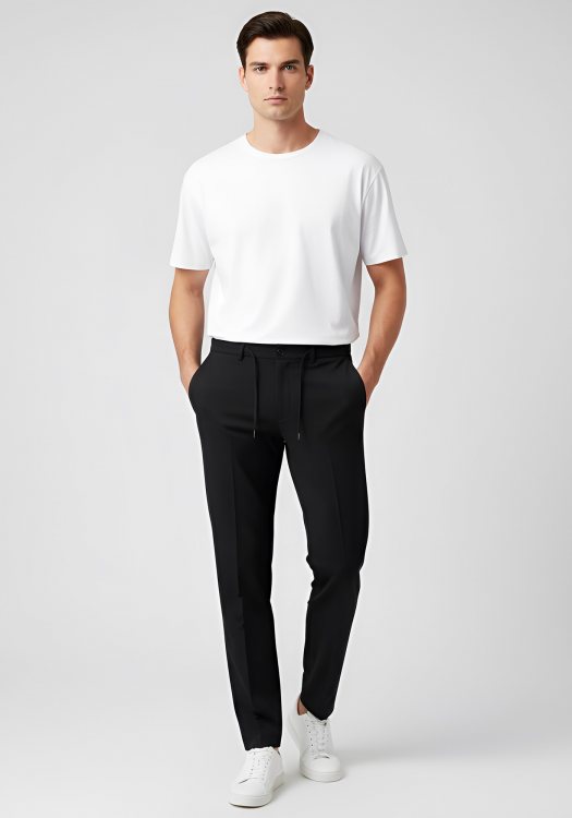 Hamaki Ho Παντελόνι της σειράς Chino - PSI1801H Black