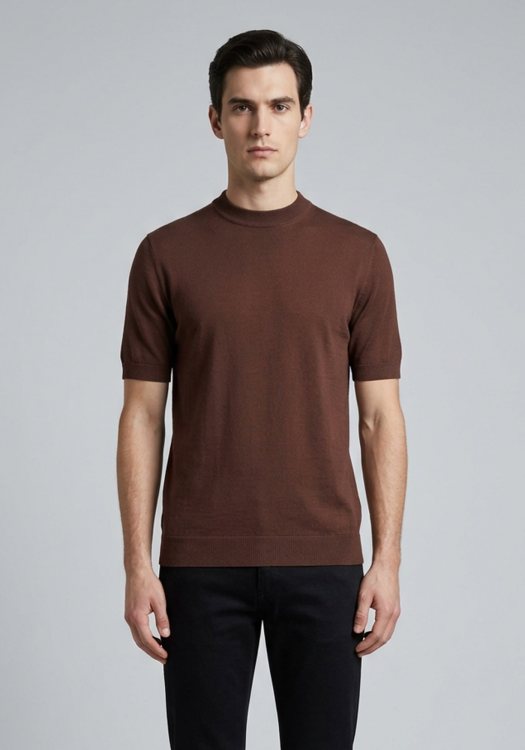 Hamaki Ho Μπλούζα Knitted Jersey - ME3204H Brown