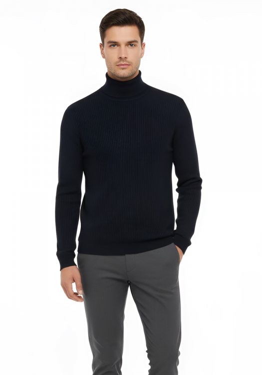 Hamaki Ho Ζιβάγκο της σειράς Turtleneck - MI3157H BY Blue