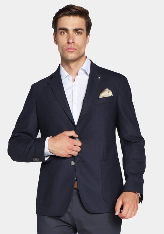 BOSS Σακάκι της σειράς Hanry - 50480317 404 Blue