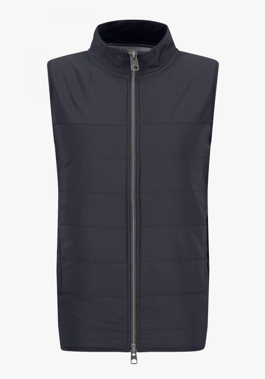 Fynch Hatton Αμάνικο Jacket της σειράς Hybrid OV - 9302 4001 685 Navy