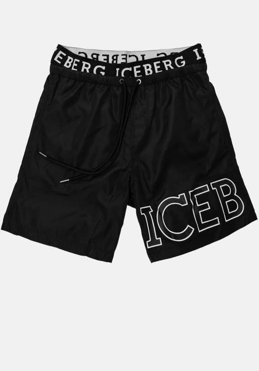 Iceberg Μαγιό της σειράς Carry Over - ICE2MBM11 Black