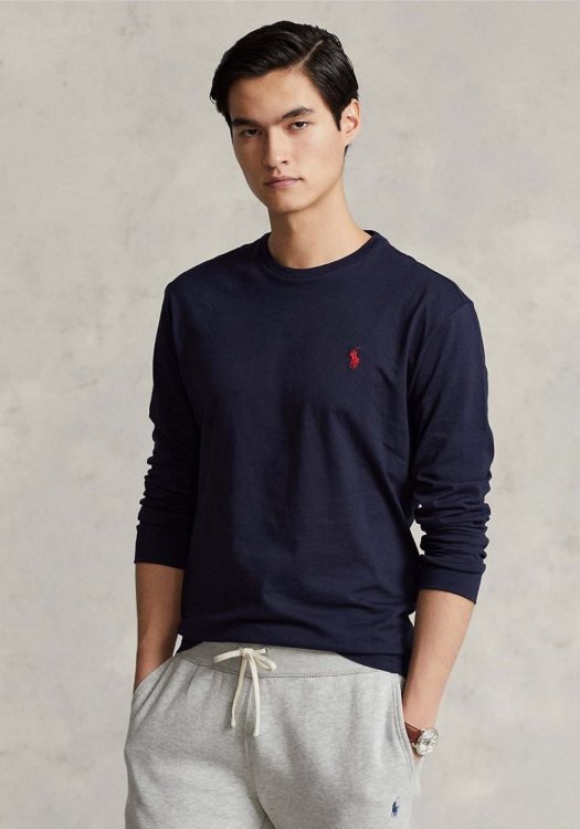 Polo Ralph Lauren TShirt της σειράς Jersey - 710671467 019 Blue
