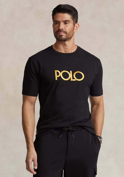 Polo Ralph Lauren T Shirt της σειράς Jersey - 710920207 001 Black