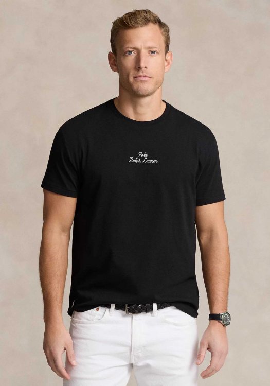 Polo Ralph Lauren Μπλούζα της σειράς Jersey - 710936585 001 Black