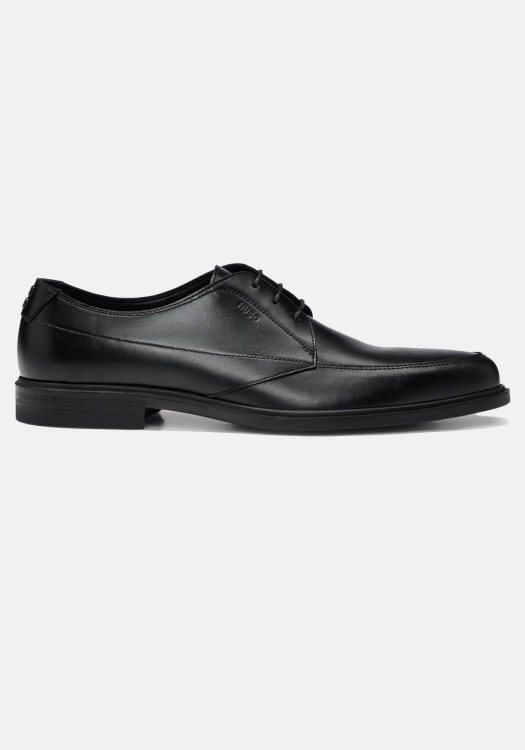 HUGO Δερμάτινα Παπούτσια της σειράς Kerr - 50517203 001 Black