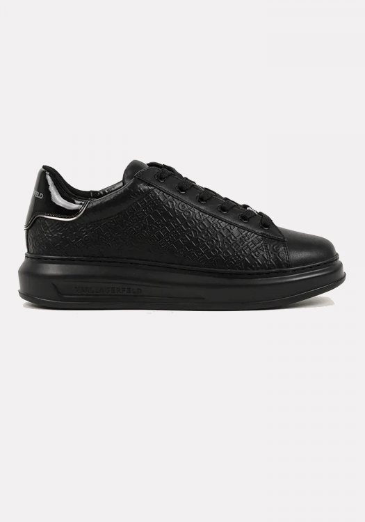 Karl Lagerfeld Δερμάτινα Sneakers της σειράς Kapri - KL52543A 00X Black