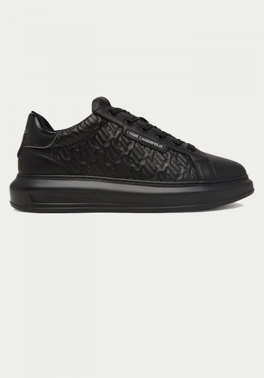 Karl Lagerfeld Δερμάτινα Sneakers Kapri - KL52549T 00X Black