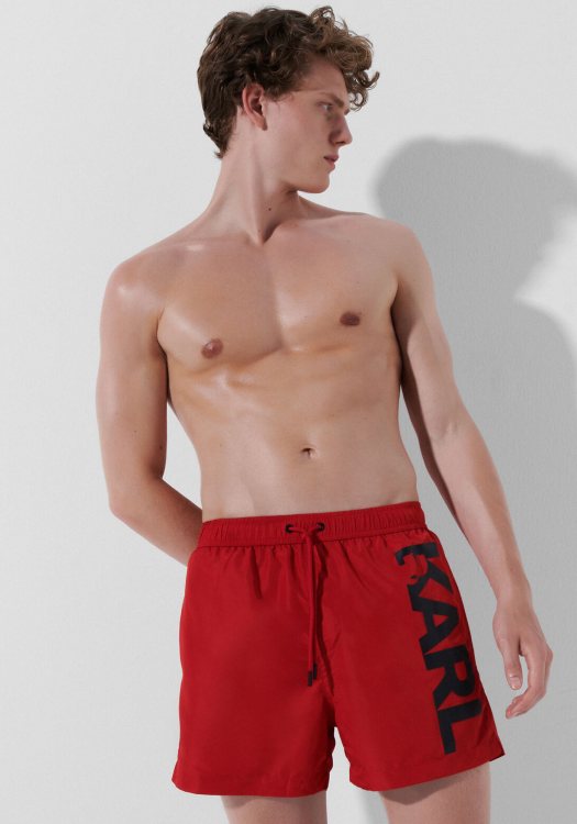 Karl Lagerfeld Μαγιό της σειράς K Logo - 230M2202 496 Haute Red