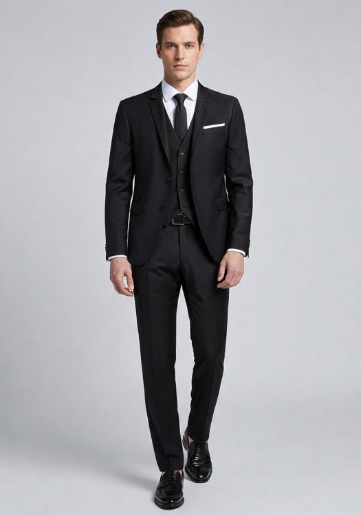 Karl Lagerfeld 3 Pieces Κοστούμι της σειράς Drive - 115209 542096 BG 990 Black