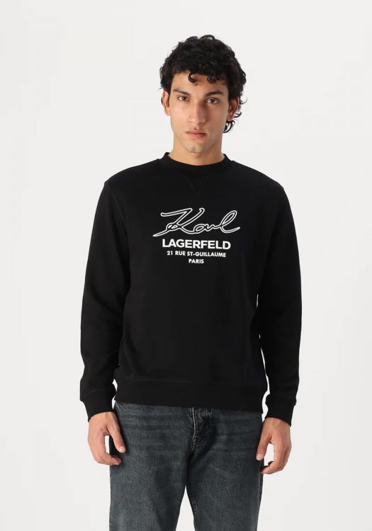 Karl Lagerfeld Hoodie της σειράς Crewneck - 705025 544910 990 Black
