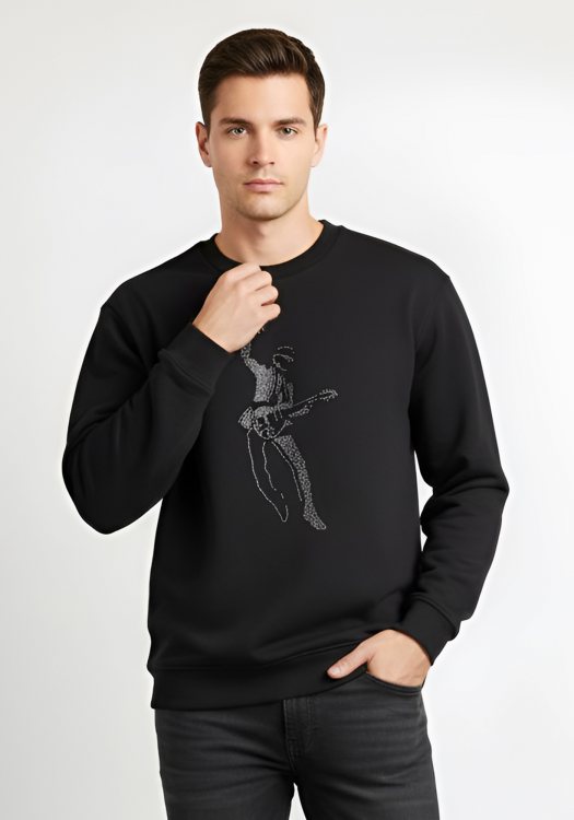 Karl Lagerfeld Hoodie της σειράς Crewneck - 705098 551900 990 Black