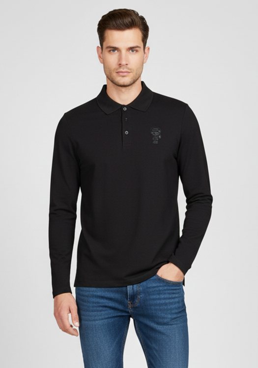 Karl Lagerfeld Polo Μπλούζα της σειράς Polo - 745025 544221 990 Black