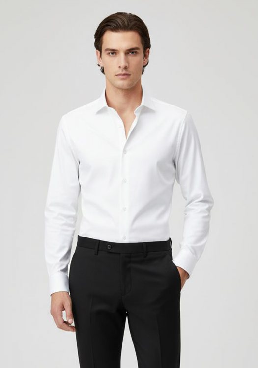 Karl Lagerfeld Shirt της σειράς Basic - 605012 534654 10 White