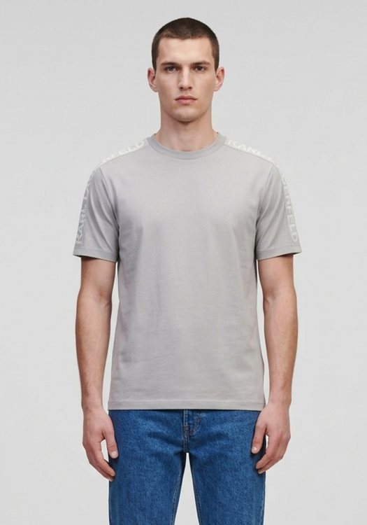 Karl Lagerfeld T Shirt Crewneck - 755048 562235 420 Khaki