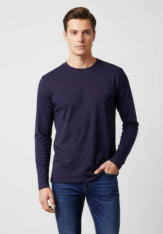 Karl Lagerfeld T Shirt της σειράς Crewneck - 64203 501 65 Purple