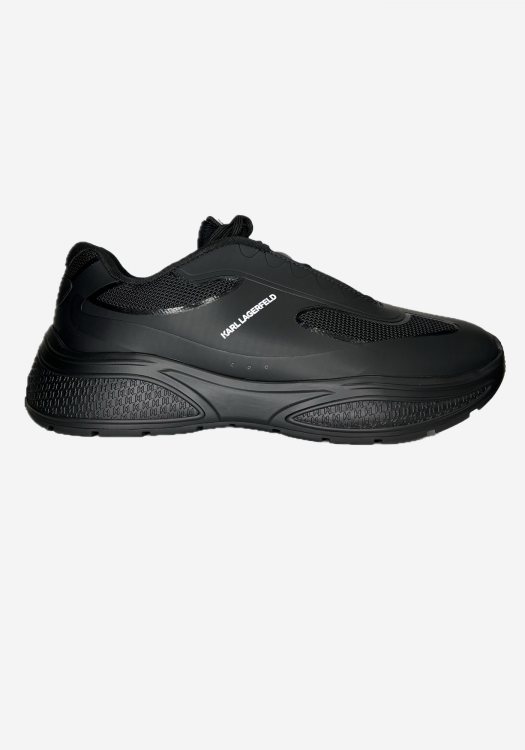 Karl Lagerfeld Δερμάτινα Sneakers της σειράς Texture - KL52714H H0X Black 