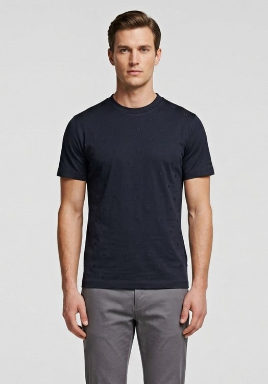 Karl Lagerfeld Μπλούζα Crewneck - 755001 563200 690 Blue
