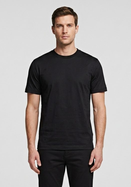 Karl Lagerfeld Μπλούζα Crewneck - 755001 563200 990 Black