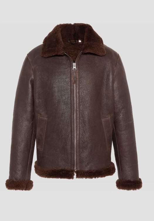 Schott N.Y.C. Δερμάτινο Μπουφάν Bomber - LC1260 Dark Cordovan