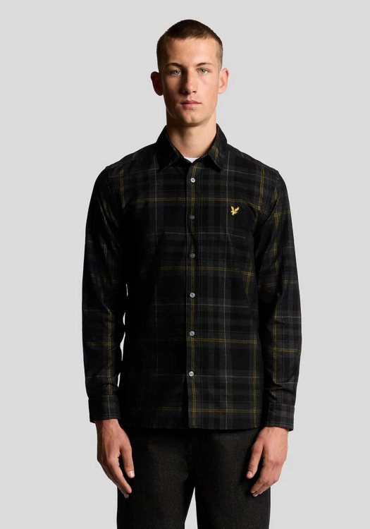 Lyle & Scott Πουκάμισο της σειράς Corduroy - LW2314V Z865 Black