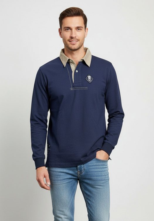 La Tortuga Polo της σειράς Contrast - 10I6100U0085183 5994 Navy