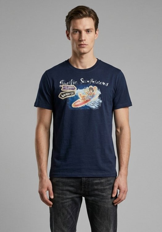 La Tortuga Μπλούζα Tee - 10E6100U3043140 5994 Navy