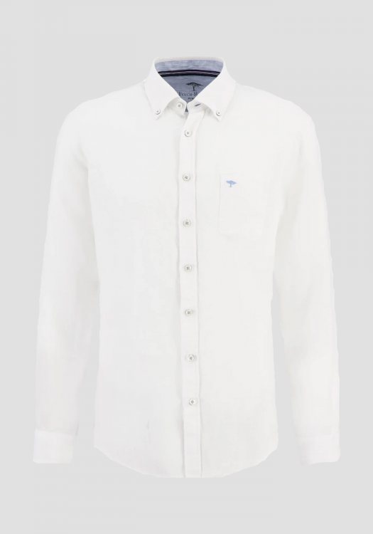 Fynch Hatton Πουκάμισο της σειράς Linen - 1313 6000 802 White